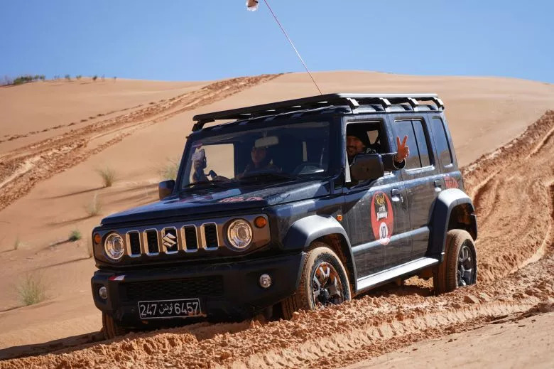 Raid Jimny 2025 - Une aventure exceptionnelle à travers le désert tunisien