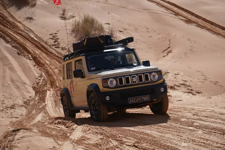 Raid Jimny 2025 - Une aventure exceptionnelle à travers le désert tunisien