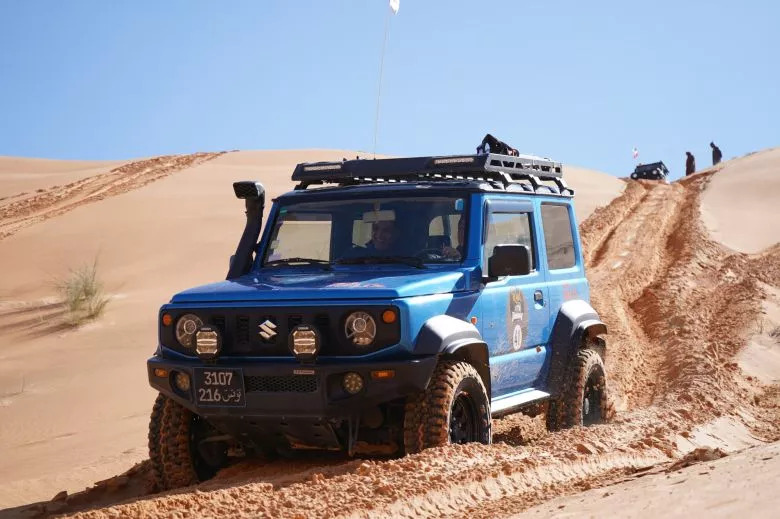 Raid Jimny 2025 - Une aventure exceptionnelle à travers le désert tunisien