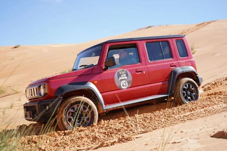 Raid Jimny 2025 - Une aventure exceptionnelle à travers le désert tunisien