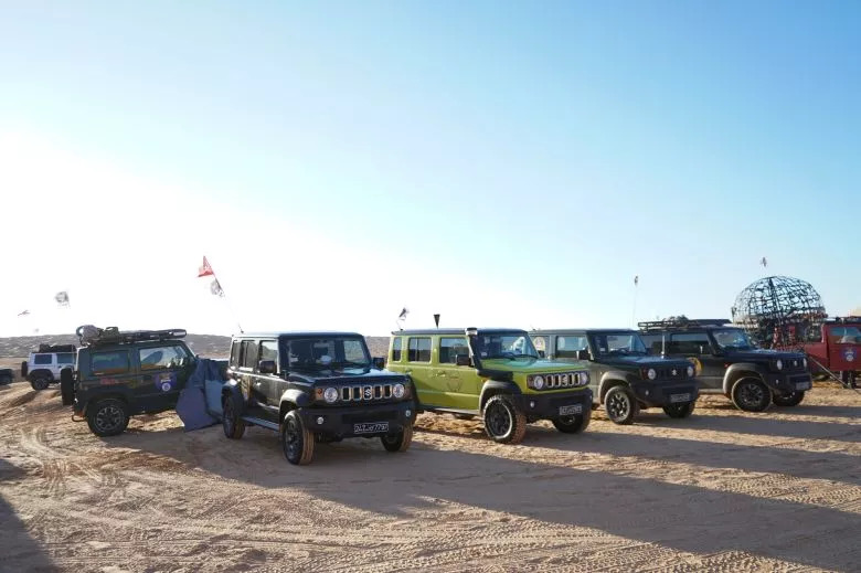 Raid Jimny 2025 - Une aventure exceptionnelle à travers le désert tunisien