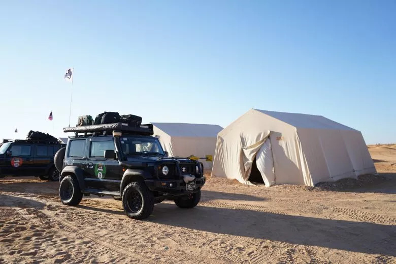 Raid Jimny 2025 - Une aventure exceptionnelle à travers le désert tunisien