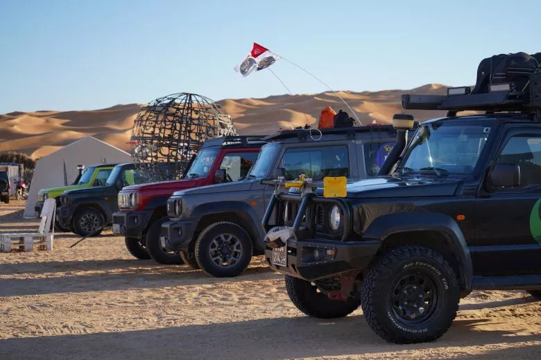 Raid Jimny 2025 - Une aventure exceptionnelle à travers le désert tunisien