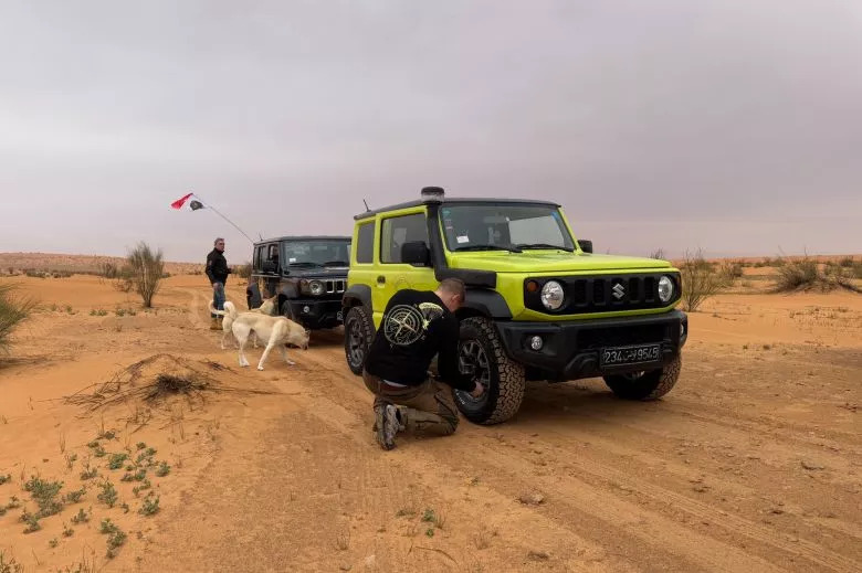 Raid Jimny 2025 - Une aventure exceptionnelle à travers le désert tunisien