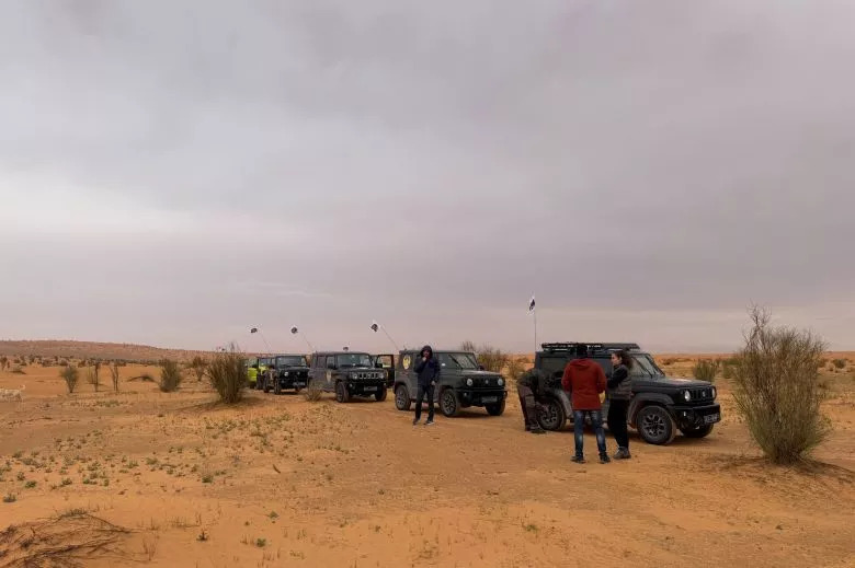 Raid Jimny 2025 - Une aventure exceptionnelle à travers le désert tunisien