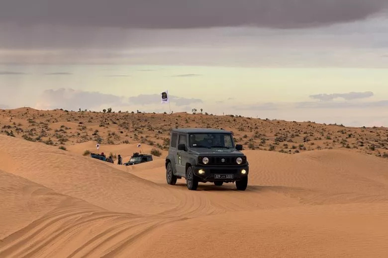 Raid Jimny 2025 - Une aventure exceptionnelle à travers le désert tunisien