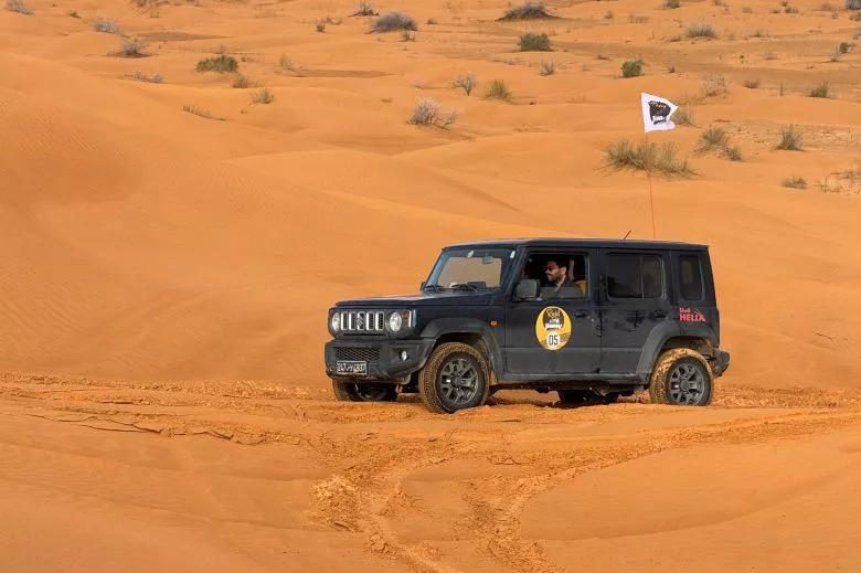 Raid Jimny 2025 - Une aventure exceptionnelle à travers le désert tunisien