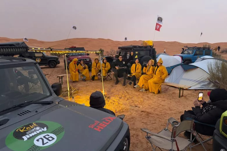 Raid Jimny 2025 - Une aventure exceptionnelle à travers le désert tunisien