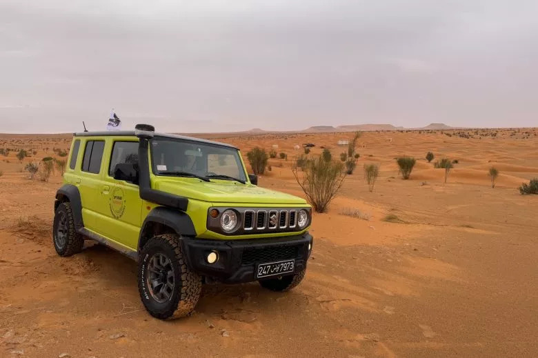 Raid Jimny 2025 - Une aventure exceptionnelle à travers le désert tunisien