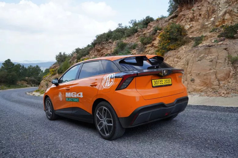 Essai MG 4 Electric en Tunisie