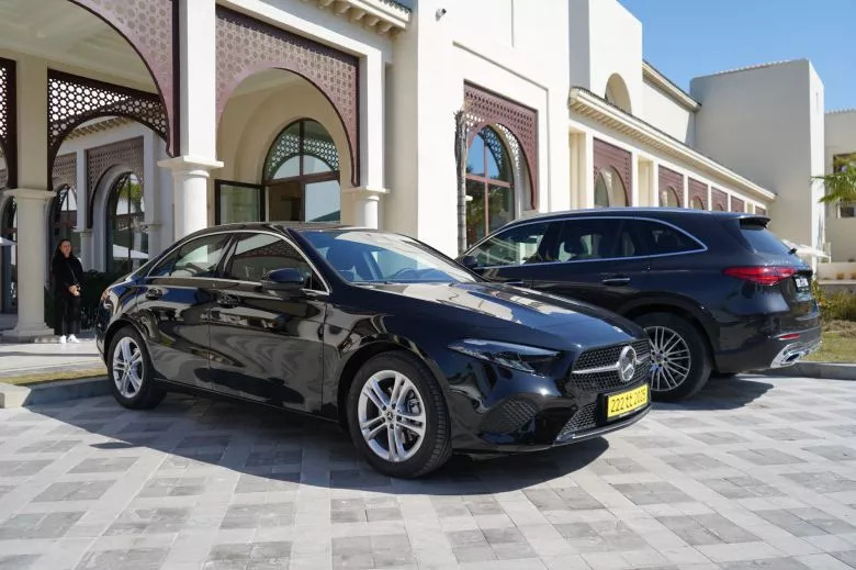 Les essais Mercedes-Benz au Four Seasons Gammarth