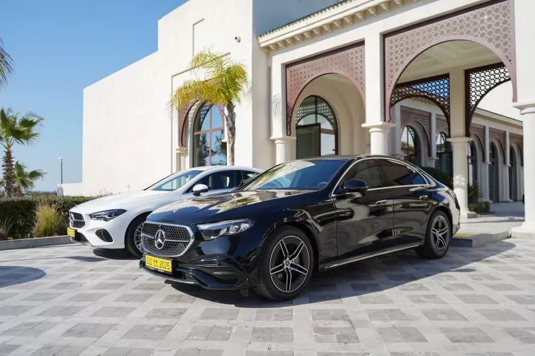 Les essais Mercedes-Benz au Four Seasons Gammarth