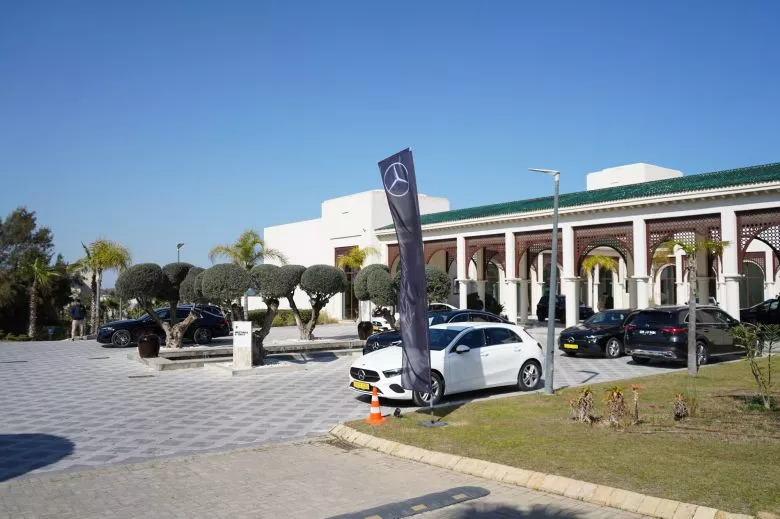 Les essais Mercedes-Benz au Four Seasons Gammarth