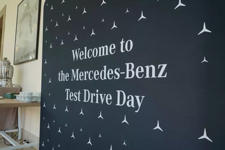 Les essais Mercedes-Benz au Four Seasons Gammarth