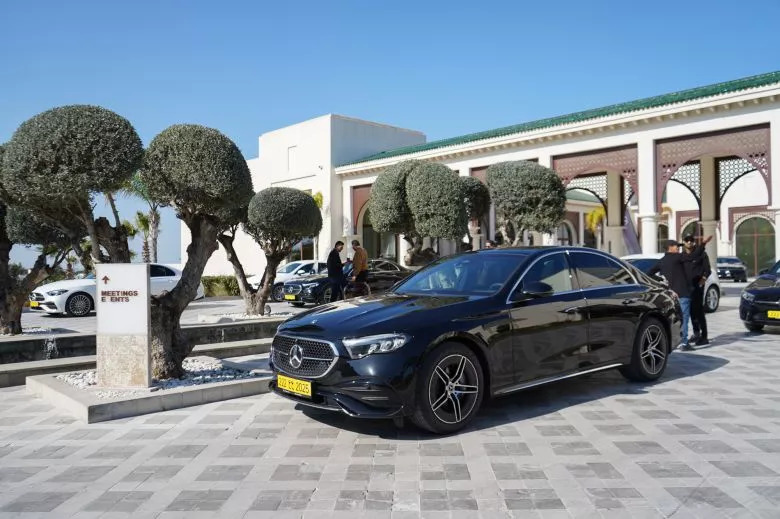 Les essais Mercedes-Benz au Four Seasons Gammarth