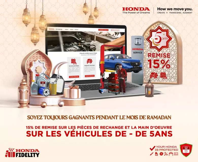 Promotions chez Honda Tunisie