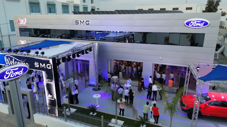 Inauguration de la nouvelle agence Ford agréée 3S SMG à Sfax tunisie
