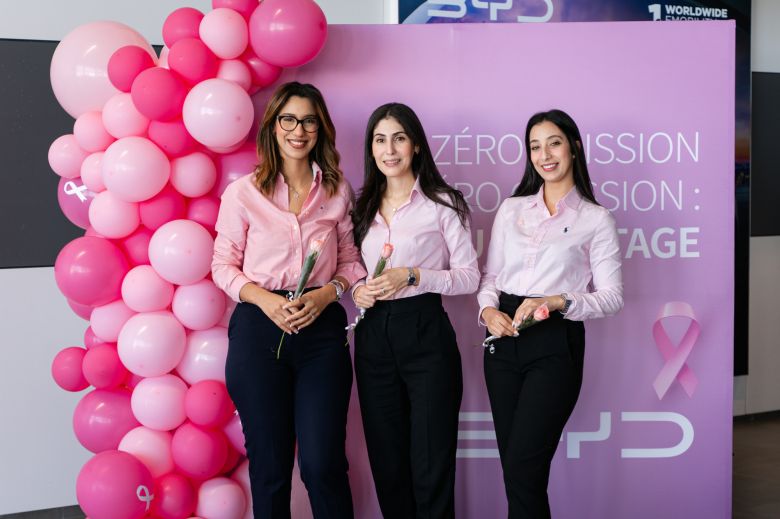 BYD Tunisie s’engage pour la santé des femmes à l’occasion d’Octobre Rose