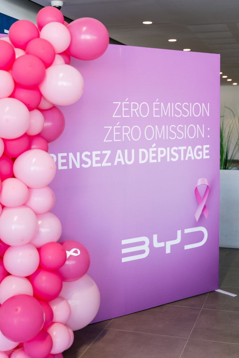 BYD Tunisie s’engage pour la santé des femmes à l’occasion d’Octobre Rose