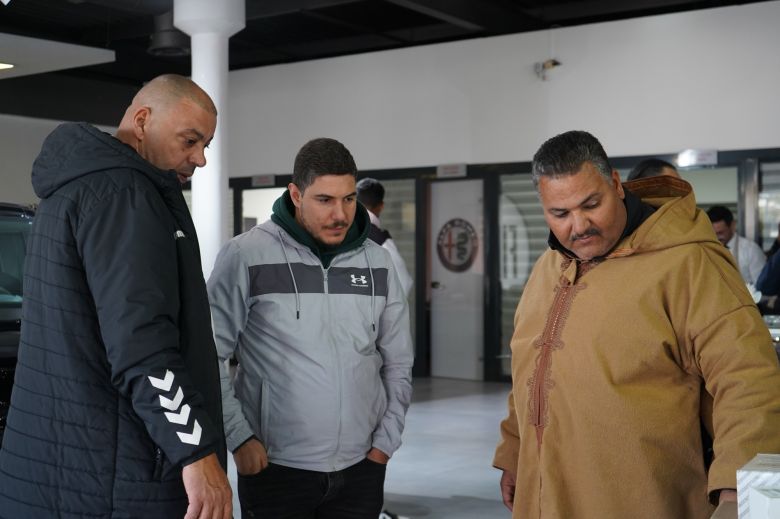 Rencontre professionnelle autour du nouveau Fiat Doblò Combi avec les chauffeurs de taxi