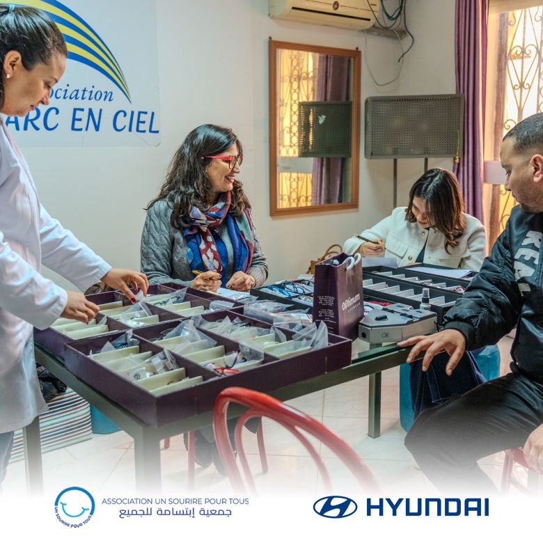 Hyundai Tunisie renouvelle son engagement en faveur de la santé visuelle des enfants