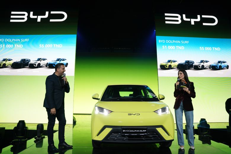 Lancement de la BYD Dolphin Surf en Tunisie