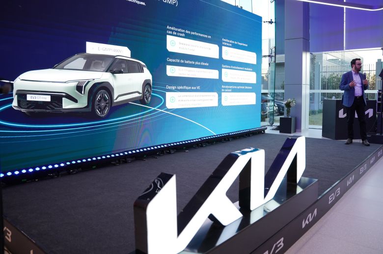 Nouveau SUV Kia EV3 en Tunisie