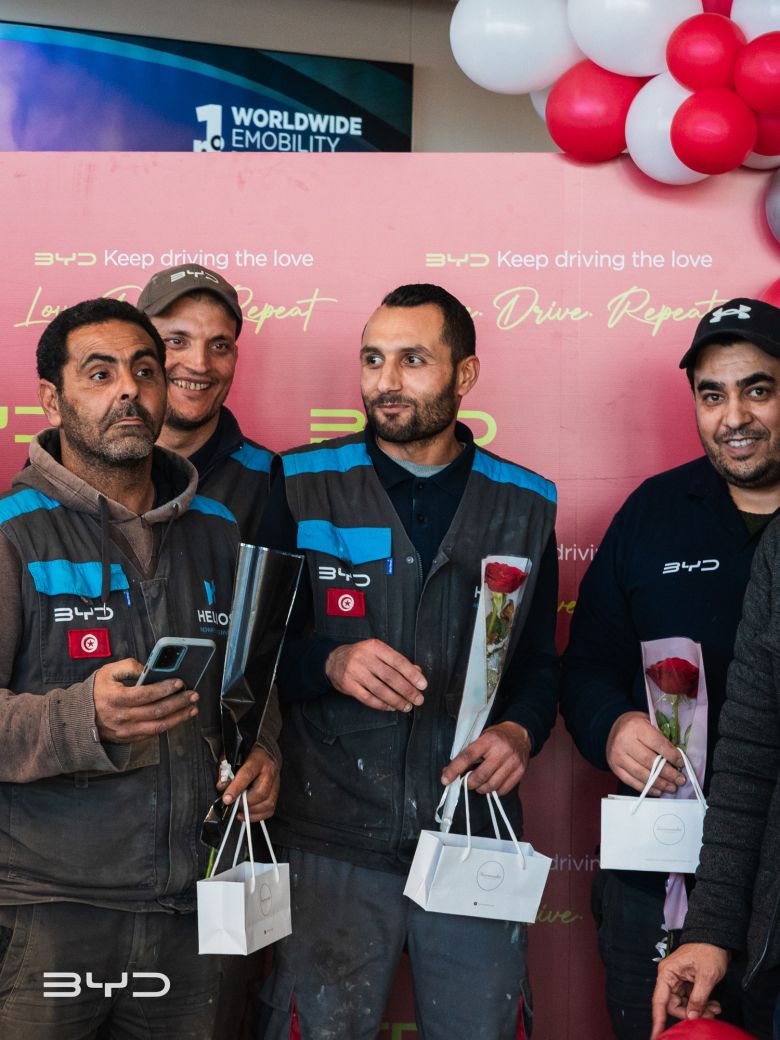 BYD Tunisie célèbre l’amour avec “BYD Keep Driving the Love”
