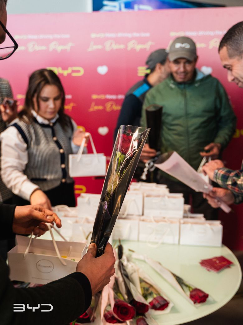 BYD Tunisie célèbre l’amour avec “BYD Keep Driving the Love”