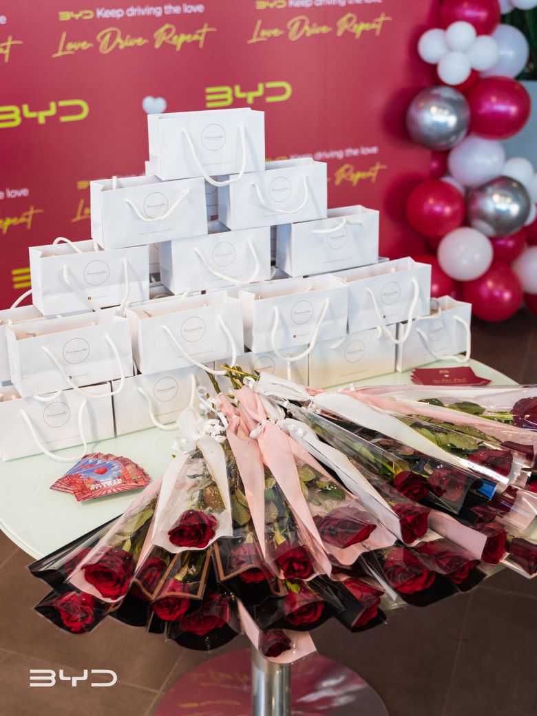 BYD Tunisie célèbre l’amour avec “BYD Keep Driving the Love”