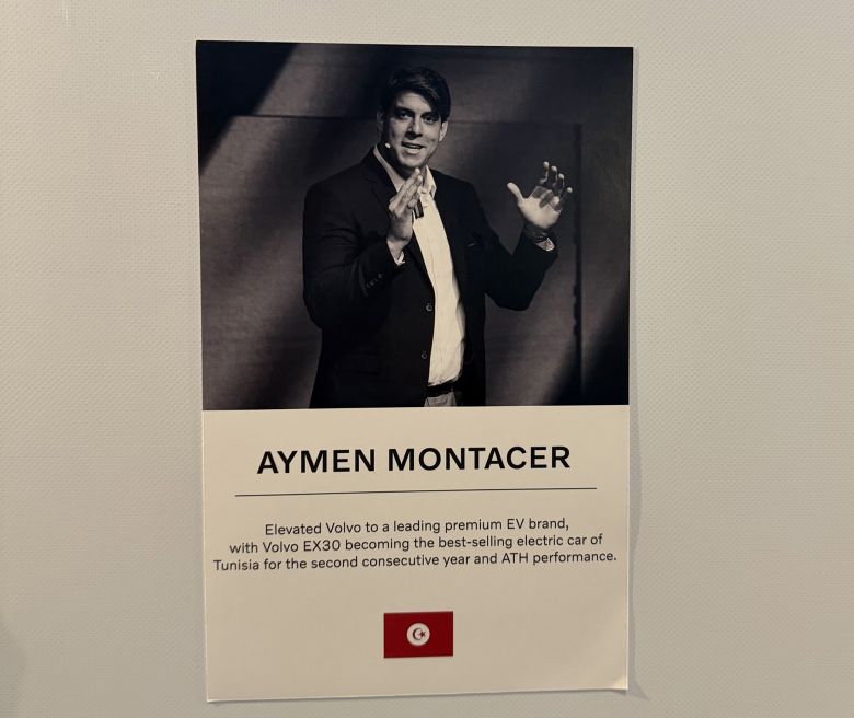 Volvo Tunisie récompensé par le constructeur à l’international